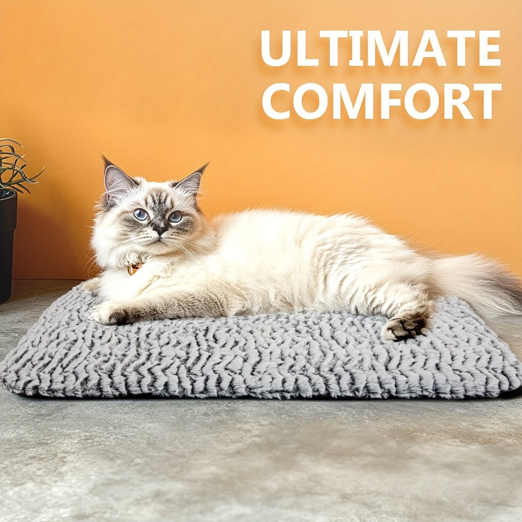 Extra Warm Dog Cat Pad, Soft Cat Bed Thermal Dog Cat Mat for Outdoor and Indoor Large Kittens Small Puppy Pets