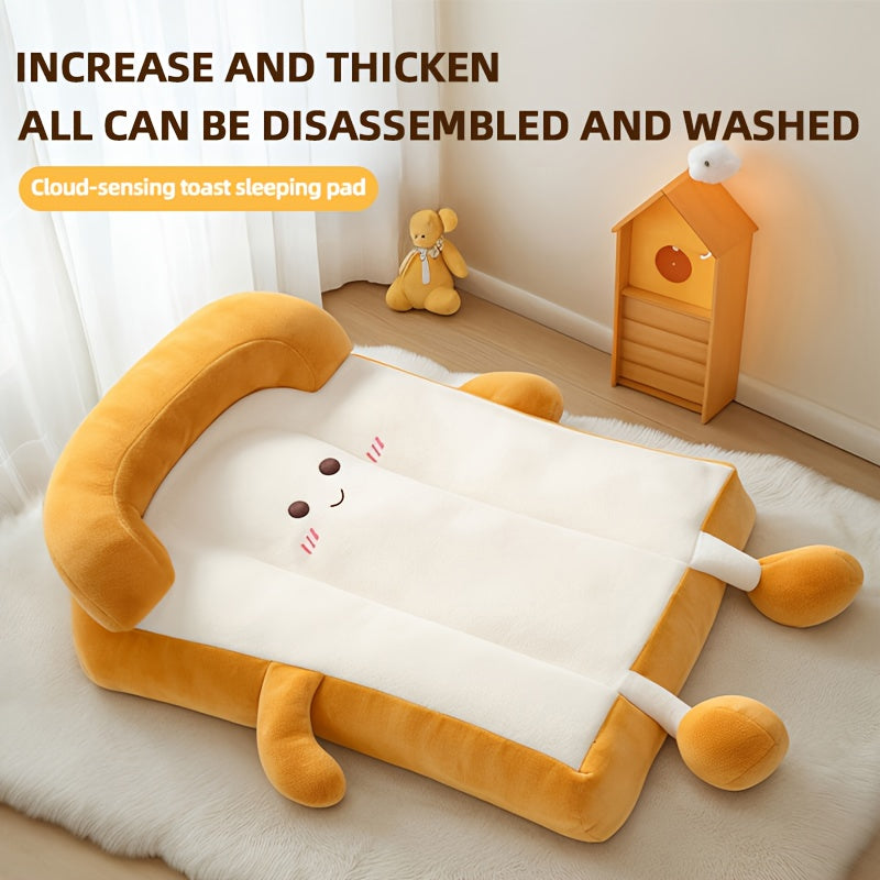 Dog Mat: Four-Season Universal, Removable And Washable, Suitable for Small And Medium-Sized Dogs Such As Corgis, Bichons And Teddy to Sleep on in Summer; Also a Pet Dog Bed.
